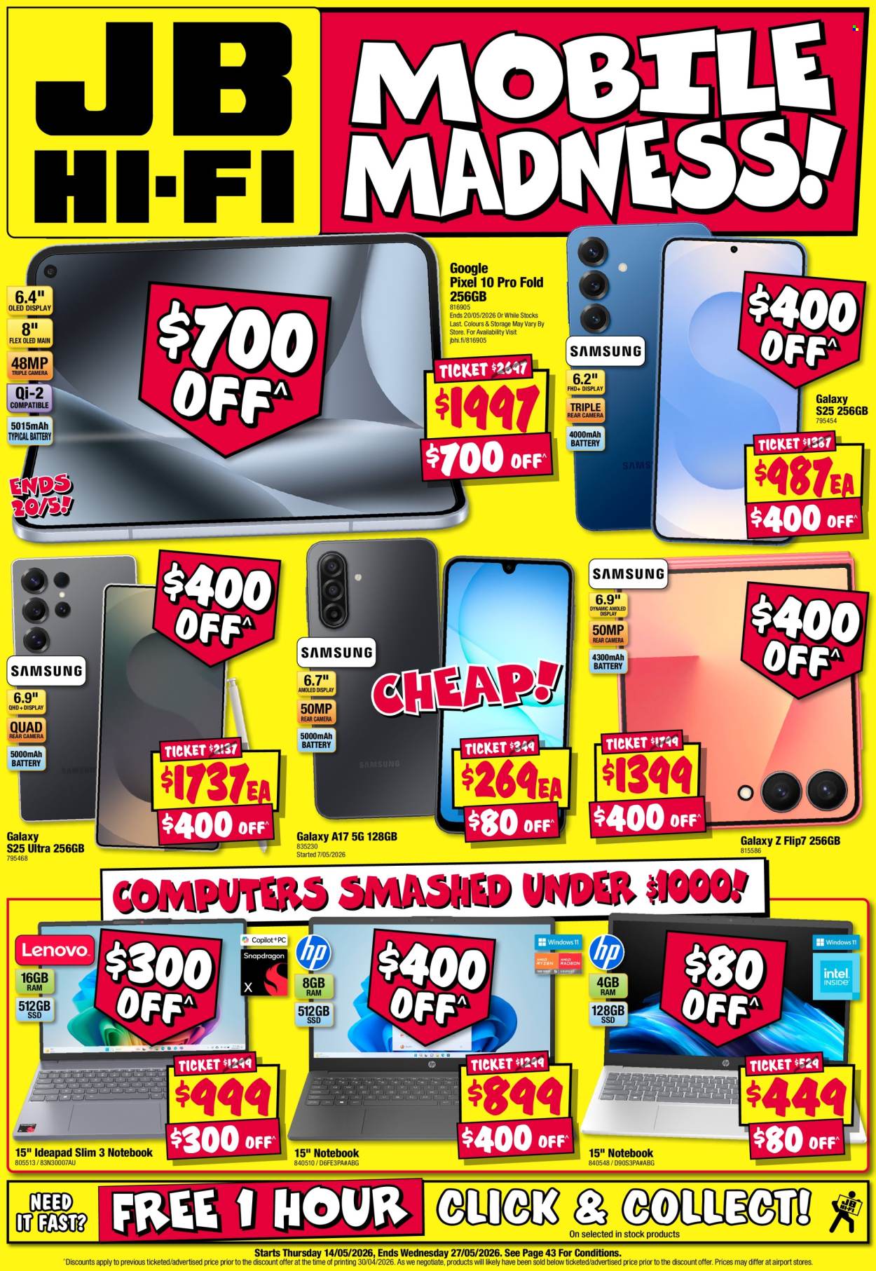 JB Hi-Fi catalogue - 14 May 2026 - 27 May 2026. Page 1