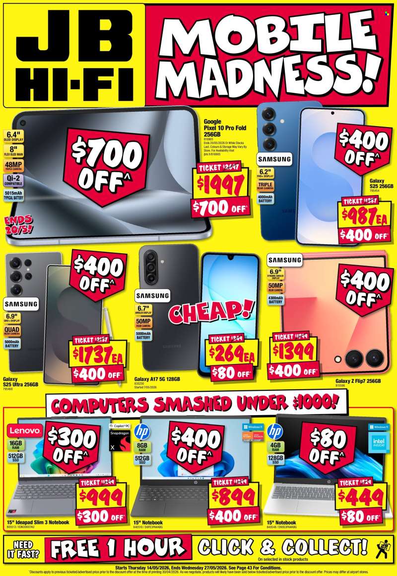 JB Hi-Fi Catalogue - 14 May 2026 - 27 May 2026.
