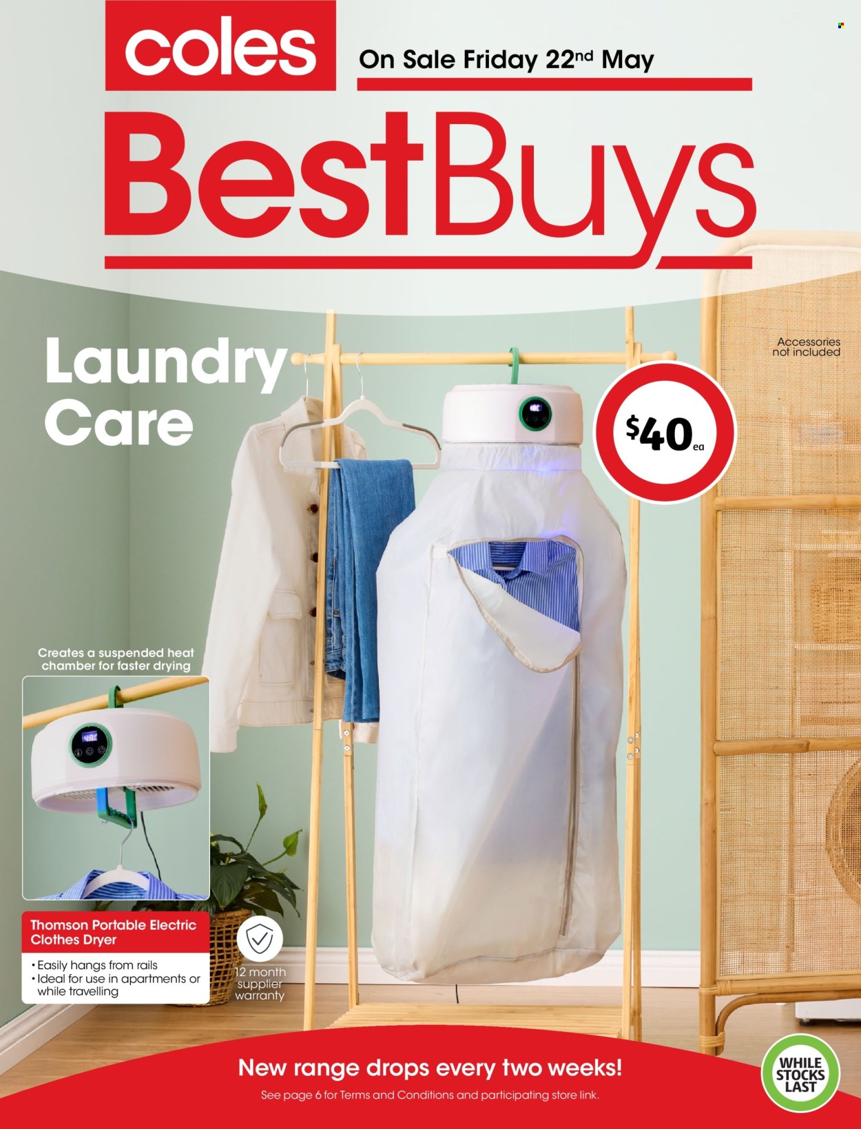 Coles catalogue - 22 May 2026 - 11 Jun 2026. Page 1