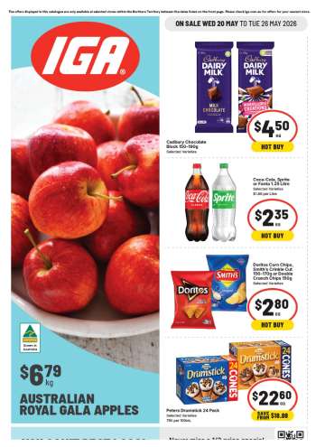 IGA Catalogue - 20 May 2026 - 26 May 2026.