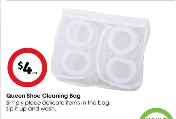 Queen Shoe Cleaning Bag