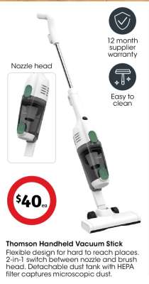 Thomson Handheld Vacuum Stick