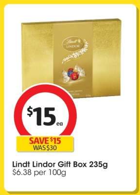 Lindt Lindor Gift Box 235g
