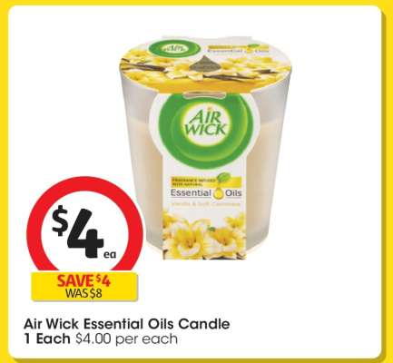 Air Wick Essential Oils Candle