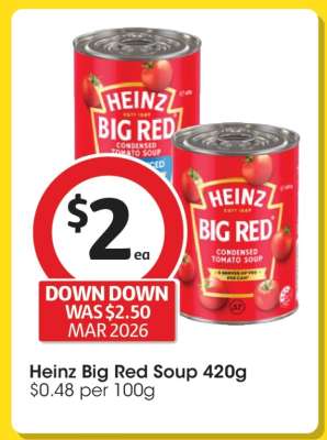 Heinz Big Red Soup 420g