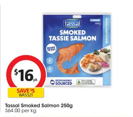 Tassal Smoked Salmon 250g