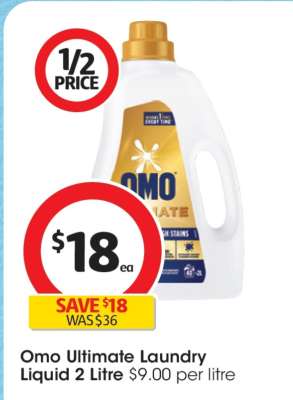 Omo Ultimate Laundry Liquid 2 Litre