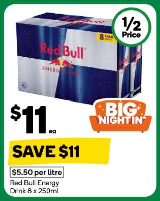 Red Bull Energy Drink 8 x 250ml