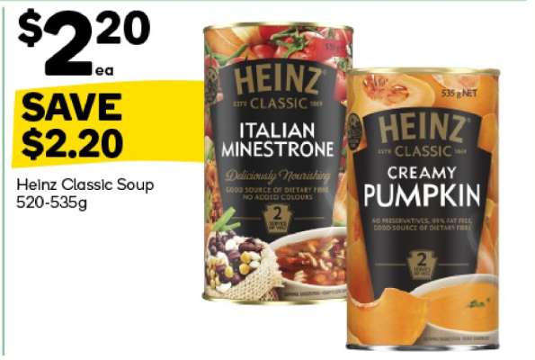 Heinz Classic Soup 520-535g