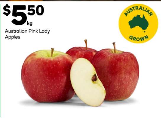 Australian Pink Lady Apples
