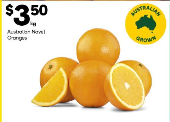 Australian Navel Oranges