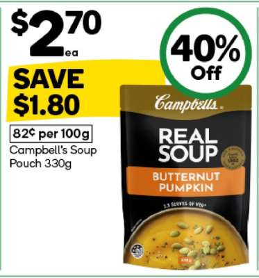 Campbell’s Soup Pouch 330g