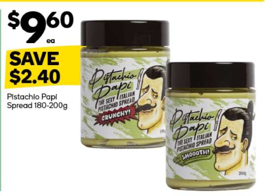 Pistachio Papi Spread 180-200g