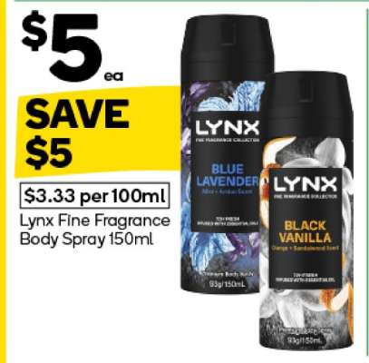 Lynx Fine Fragrance Body Spray 150ml