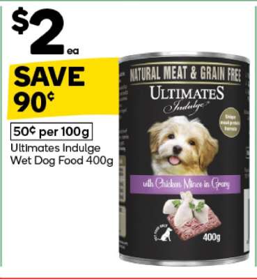 Ultimates Indulge Wet Dog Food 400g