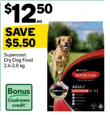 Supercoat Dry Dog Food 2.6-2.8 kg