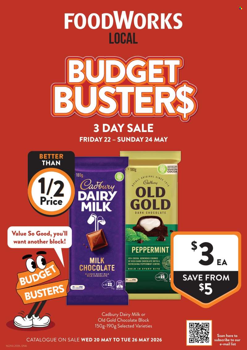 Foodworks Catalogue - 20 May 2026 - 26 May 2026.