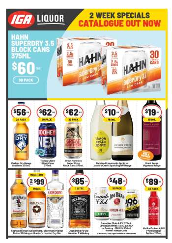 IGA LIQUOR Catalogue - 20 May 2026 - 2 Jun 2026.