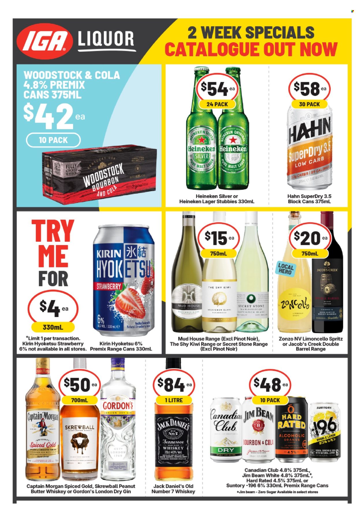 IGA LIQUOR catalogue - 20 May 2026 - 2 Jun 2026. Page 1