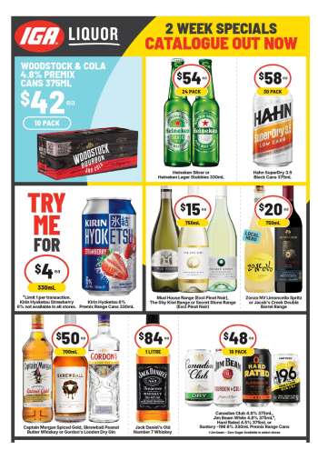 IGA LIQUOR Catalogue - 20 May 2026 - 2 Jun 2026.