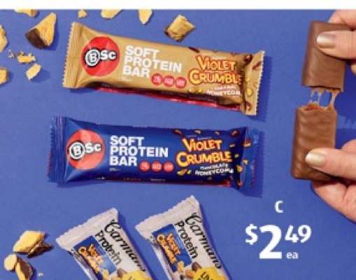 BSc Soft Protein Bar Violet Crumble