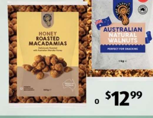 Honey Roasted Macadamias