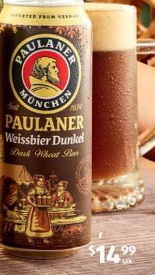 Paulaner Weissbier Dunkel