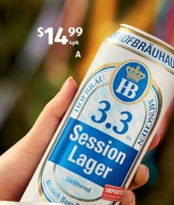 Hofbräu München Session Lager