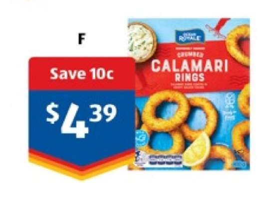 Ocean Royale Crumbed Calamari Rings