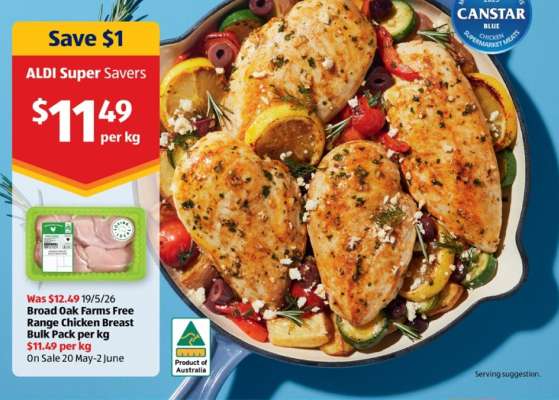 Broad Oak Farms Free Range Chicken Breast Bulk Pack