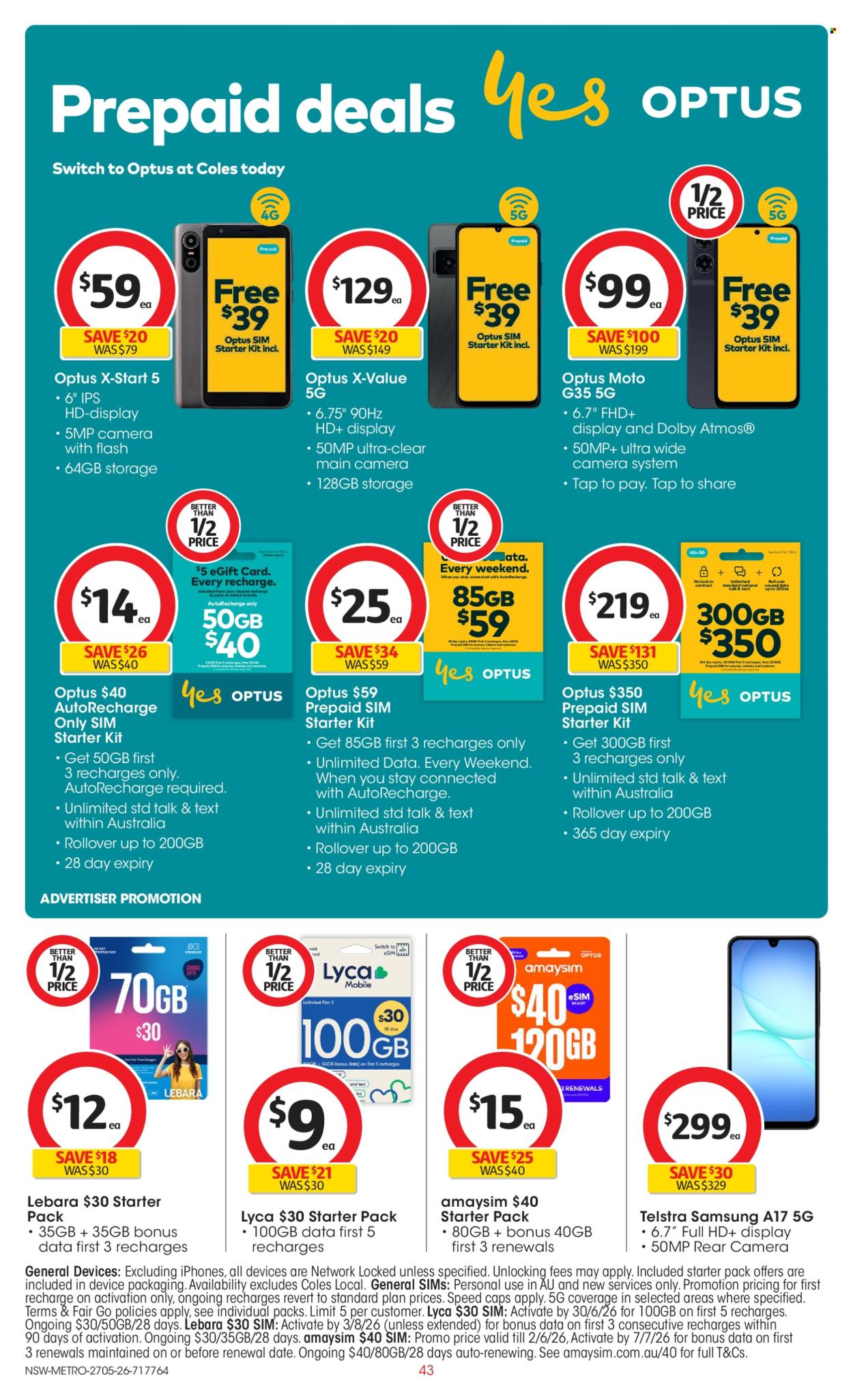 Coles catalogue - 27 May 2026 - 2 Jun 2026. Page 43