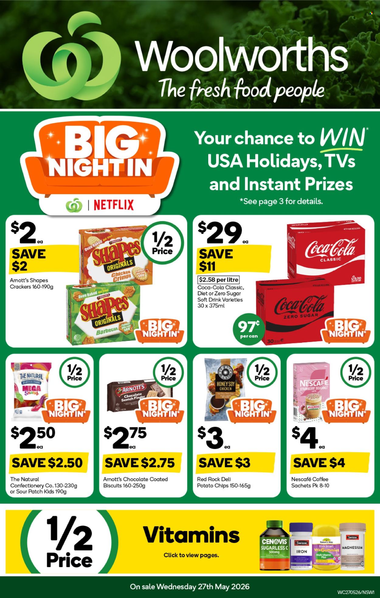 Woolworths catalogue - 27 May 2026 - 2 Jun 2026. Page 1