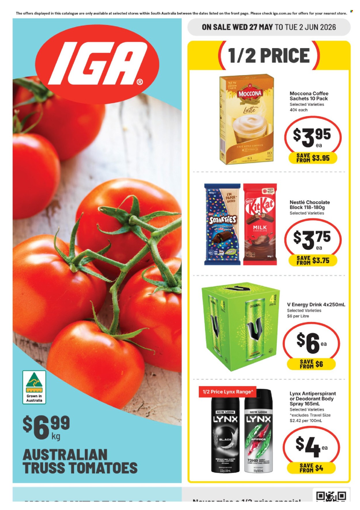 IGA catalogue - 27 May 2026 - 2 Jun 2026. Page 1