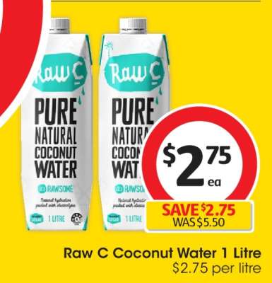 Raw C Coconut Water 1 Litre