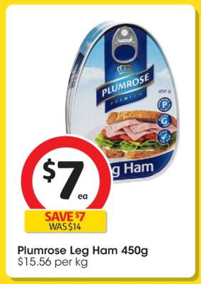 Plumrose Leg Ham 450g