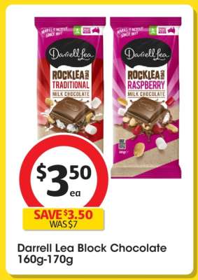 Darrell Lea Block Chocolate