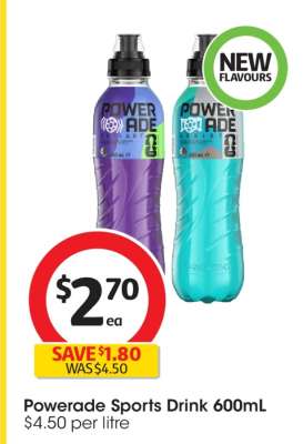 Powerade Sports Drink 600mL