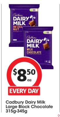 Cadbury Dairy Milk Large Block Chocolate