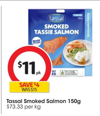 Tassal Smoked Salmon 150g