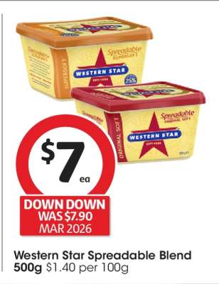 Western Star Spreadable Blend 500g