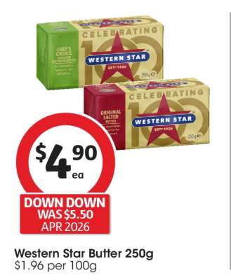 Western Star Butter 250g