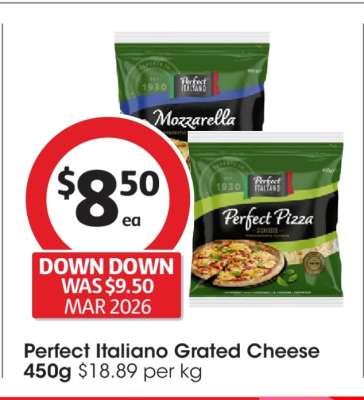 Perfect Italiano Grated Cheese