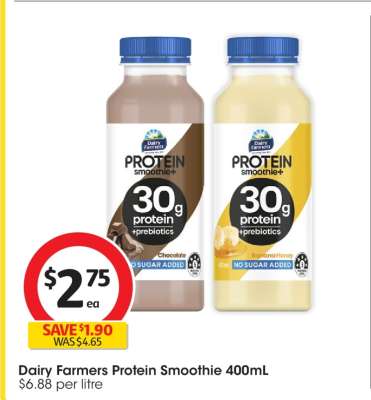Dairy Farmers Protein Smoothie 400mL