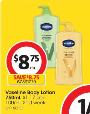 Vaseline Body Lotion