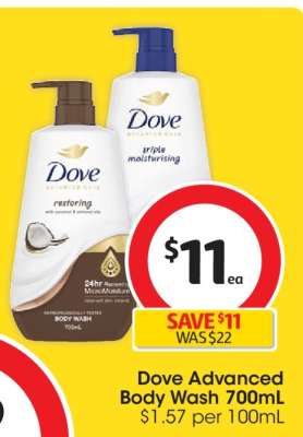 Dove Advanced Body Wash 700ml