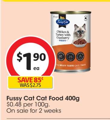 Fussy Cat Cat Food 400g