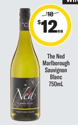The Ned Marlborough Sauvignon Blanc 750mL