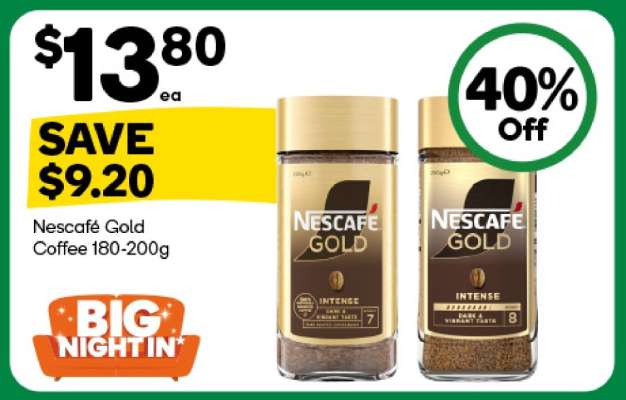 Nescafe Gold Coffee 180-200g
