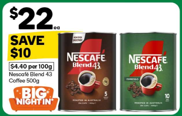 Nescafé Blend 43 Coffee 500g