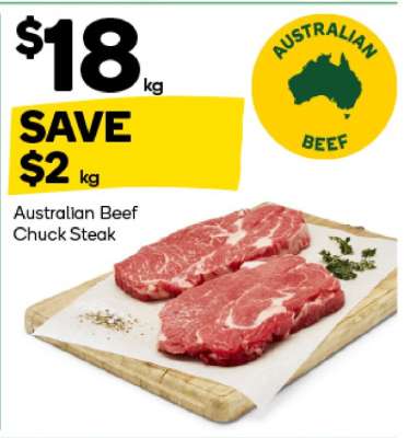 Australian Beef Chuck Steak